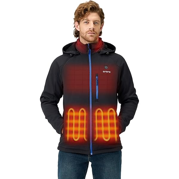 ジャケット・アウター LANTERN HEATING COAT Men's Heated Jacket | Up to 10 Hours of Warmth | ororo®